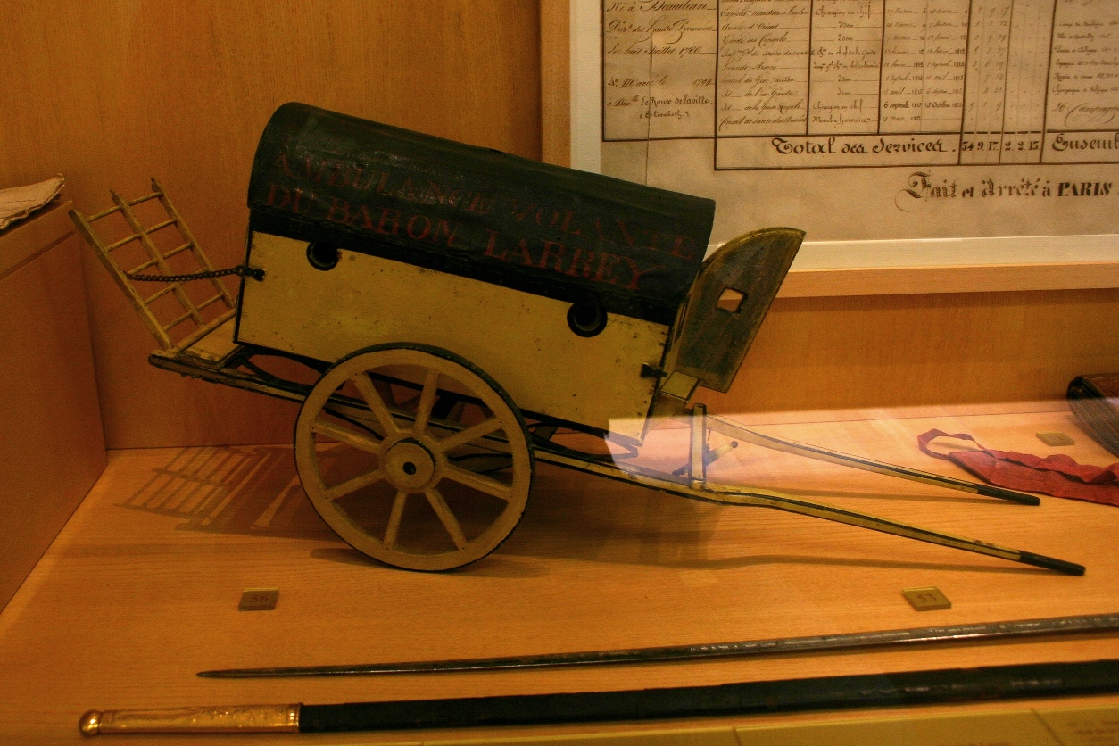 Larrey's flying ambulance (model), Musée Val-de-Grâce, Paris (2).JPG